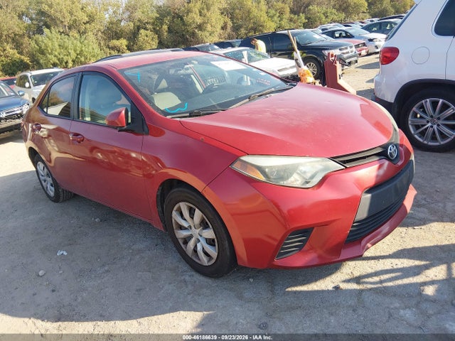 46186639 :رقم المزاد ، 5YFBURHE1GP421694 vin ، 2016 Toyota Corolla Le مزاد بيع