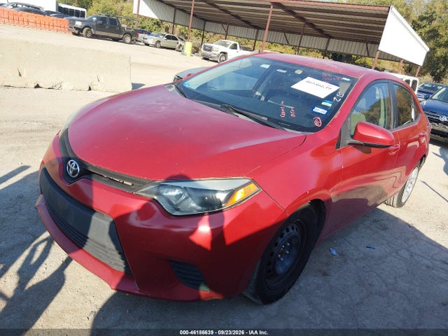 46186639 :رقم المزاد ، 5YFBURHE1GP421694 vin ، 2016 Toyota Corolla Le مزاد بيع