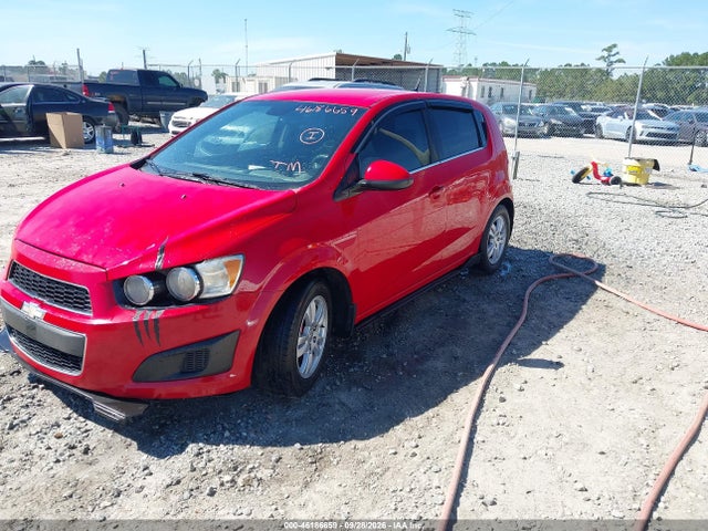 Aukcja sprzedaży 2013 Chevrolet Sonic Lt Manual, vin: 1G1JD6SB1D4108533, numer aukcji: 46186659