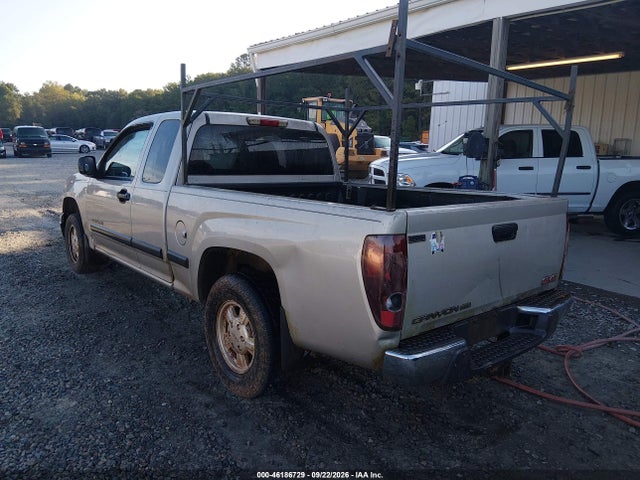 2005 Gmc Canyon Sle მანქანა იყიდება აუქციონზე, vin: 1GTCS198658238126, აუქციონის ნომერი: 46186729