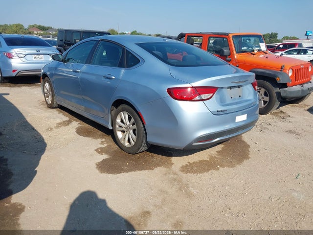 Aukcja sprzedaży 2015 Chrysler 200 Limited, vin: 1C3CCCAB6FN712745, numer aukcji: 46186737
