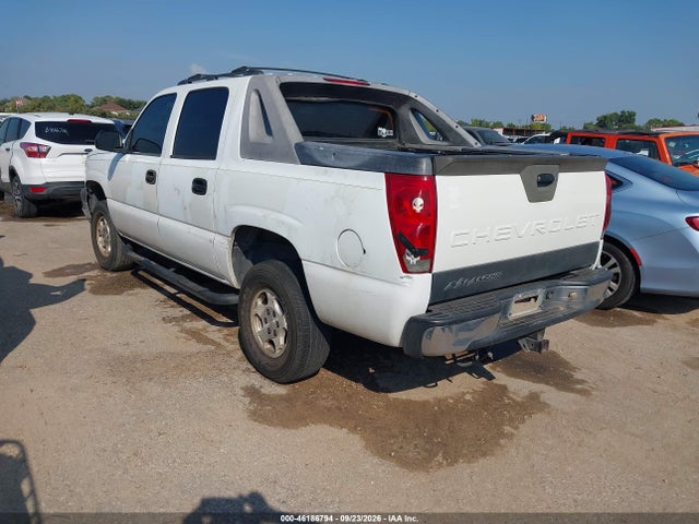 46186794 :رقم المزاد ، 3GNEC12Z25G272249 vin ، 2005 Chevrolet Avalanche 1500 Ls مزاد بيع