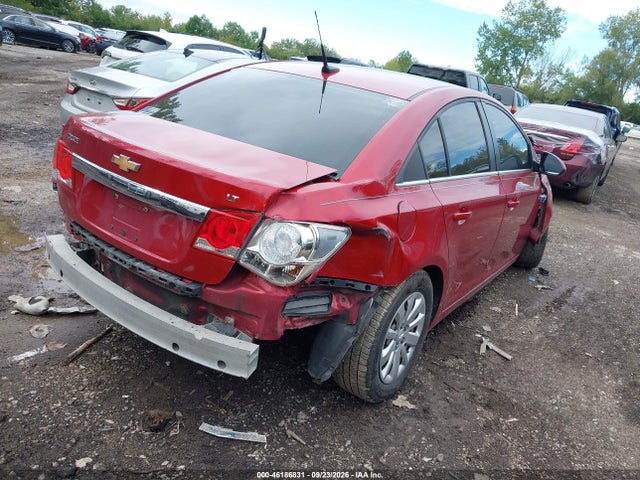 46186831 :رقم المزاد ، 1G1PF5S92B7114638 vin ، 2011 Chevrolet Cruze 1lt مزاد بيع