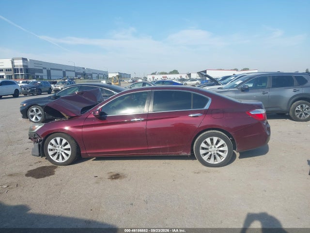 46186882 :رقم المزاد ، 1HGCR2F83DA261281 vin ، 2013 Honda Accord Sdn Ex-l مزاد بيع