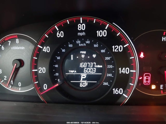 Aukcja sprzedaży 2017 Honda Accord Ex-l V6, vin: 1HGCT2B81HA004164, numer aukcji: 46186938
