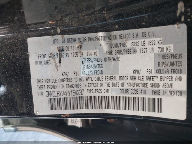Продажа на аукционе авто 2017 Toyota Yaris Ia, vin: 3MYDLBYVXHY154237, номер лота: 46186965