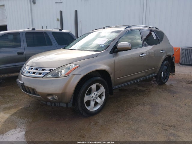 Aukcja sprzedaży 2004 Nissan Murano Sl, vin: JN8AZ08W94W340239, numer aukcji: 46187000