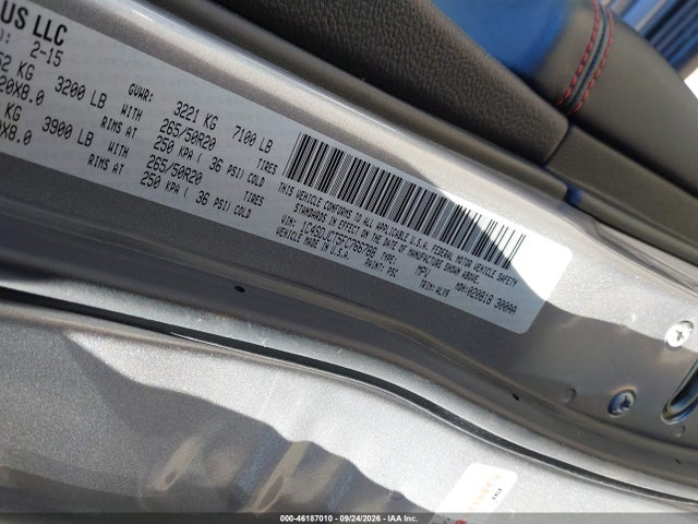 Продаж на аукціоні авто 2015 Dodge Durango R/t, vin: 1C4SDJCT5FC766788, номер лоту: 46187010