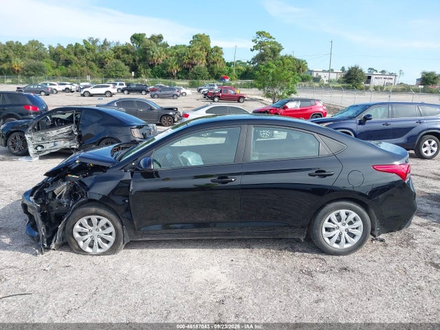 46187043 :رقم المزاد ، 3KPC24A65NE174064 vin ، 2022 Hyundai Accent Se مزاد بيع