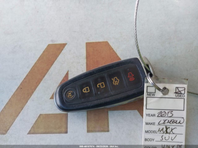 Продажа на аукционе авто 2013 Lincoln Mkx, vin: 2LMDJ8JK5DBL20772, номер лота: 46187074