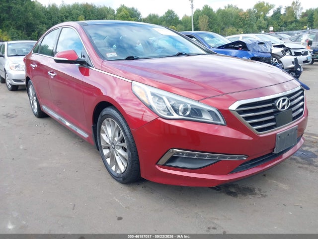 2015 Hyundai Sonata 2.4l Limited მანქანა იყიდება აუქციონზე, vin: 5NPE34AF4FH025969, აუქციონის ნომერი: 46187087