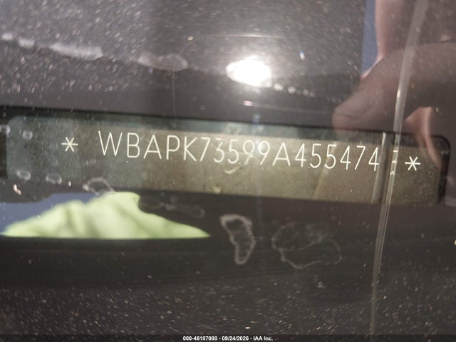 Продажа на аукционе авто 2009 Bmw 3 Series 328i Xdrive, vin: WBAPK73599A455474, номер лота: 46187088