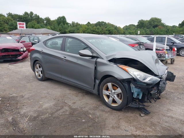 Продаж на аукціоні авто 2013 Hyundai Elantra Gls, vin: 5NPDH4AE7DH348110, номер лоту: 46187104