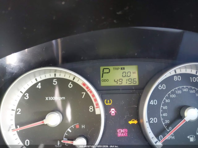 2008 Hyundai Accent Gls მანქანა იყიდება აუქციონზე, vin: KMHCN46C98U261201, აუქციონის ნომერი: 46187158