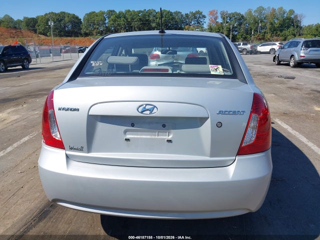 2008 Hyundai Accent Gls მანქანა იყიდება აუქციონზე, vin: KMHCN46C98U261201, აუქციონის ნომერი: 46187158