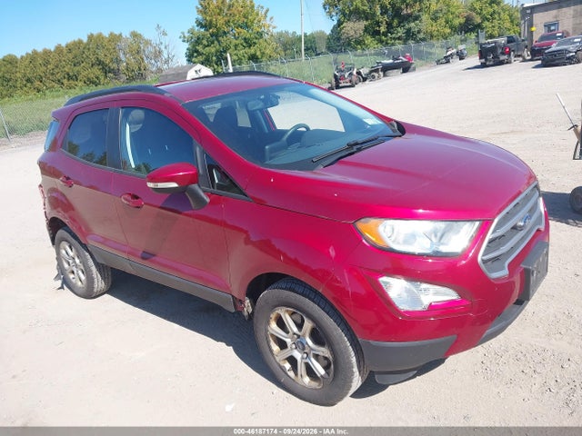 2019 Ford Ecosport Se მანქანა იყიდება აუქციონზე, vin: MAJ6S3GL8KC251278, აუქციონის ნომერი: 46187174