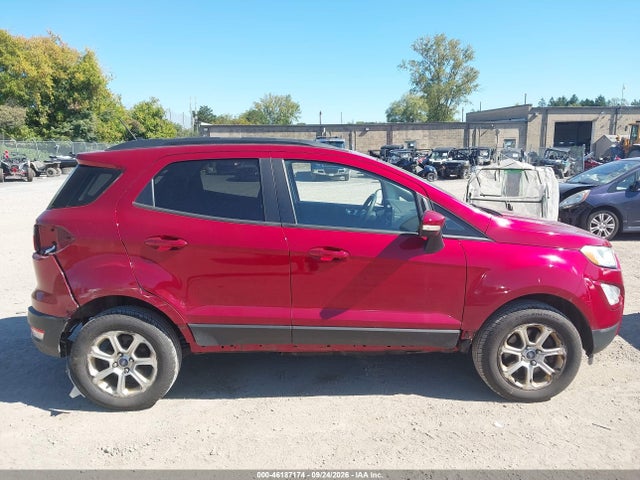2019 Ford Ecosport Se მანქანა იყიდება აუქციონზე, vin: MAJ6S3GL8KC251278, აუქციონის ნომერი: 46187174