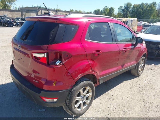 2019 Ford Ecosport Se მანქანა იყიდება აუქციონზე, vin: MAJ6S3GL8KC251278, აუქციონის ნომერი: 46187174