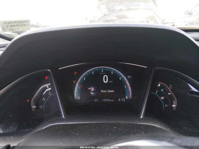 46187254 :رقم المزاد ، 19XFC1F39GE207559 vin ، 2016 Honda Civic Ex-t مزاد بيع