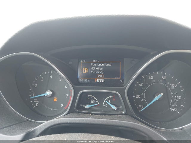 46187298 :رقم المزاد ، 1FADP3F20HL220746 vin ، 2017 Ford Focus Se مزاد بيع