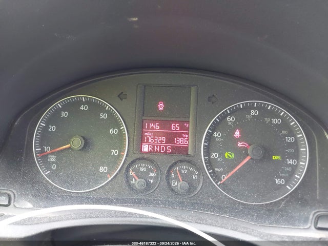 2009 Volkswagen Jetta S მანქანა იყიდება აუქციონზე, vin: 3VWJM71K99M098356, აუქციონის ნომერი: 46187322