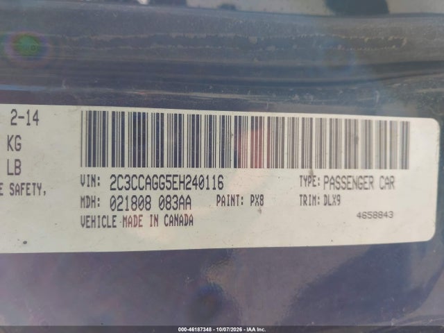 Продажа на аукционе авто 2014 Chrysler 300 300s, vin: 2C3CCAGG5EH240116, номер лота: 46187348