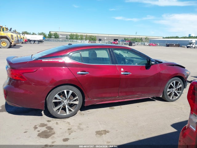 2016 Nissan Maxima 3.5 Sl მანქანა იყიდება აუქციონზე, vin: 1N4AA6AP0GC405984, აუქციონის ნომერი: 46187357