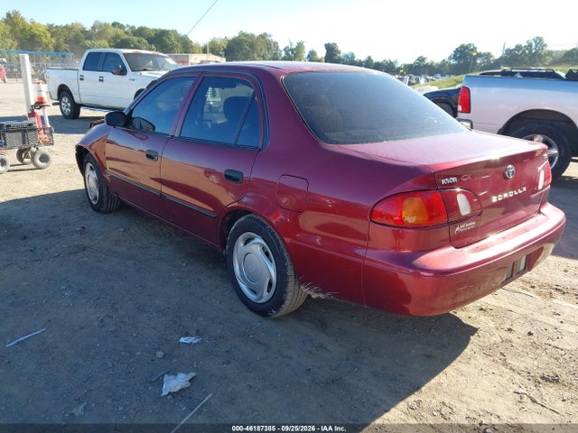 2000 Toyota Corolla Ce მანქანა იყიდება აუქციონზე, vin: 2T1BR12E5YC358144, აუქციონის ნომერი: 46187385