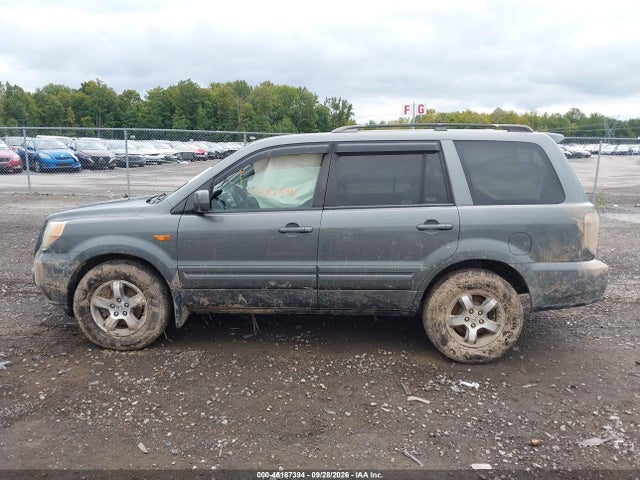 2008 Honda Pilot Ex-l მანქანა იყიდება აუქციონზე, vin: 5FNYF18508B019877, აუქციონის ნომერი: 46187394