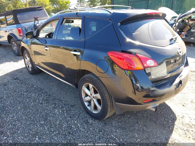 2009 Nissan Murano Sl მანქანა იყიდება აუქციონზე, vin: JN8AZ18W59W207751, აუქციონის ნომერი: 46187470