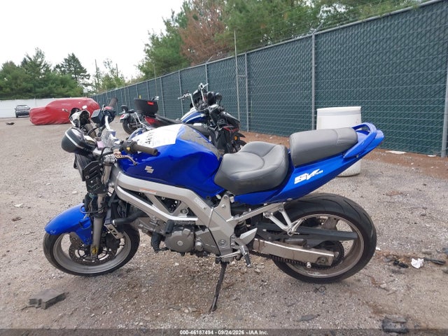 2004 Suzuki Sv650 მანქანა იყიდება აუქციონზე, vin: JS1VP53A842102332, აუქციონის ნომერი: 46187494