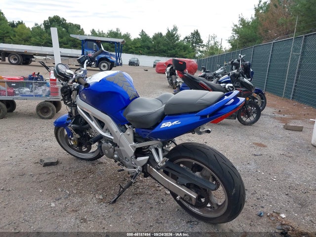 2004 Suzuki Sv650 მანქანა იყიდება აუქციონზე, vin: JS1VP53A842102332, აუქციონის ნომერი: 46187494