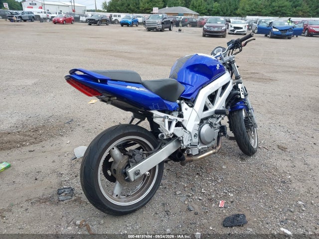 2004 Suzuki Sv650 მანქანა იყიდება აუქციონზე, vin: JS1VP53A842102332, აუქციონის ნომერი: 46187494