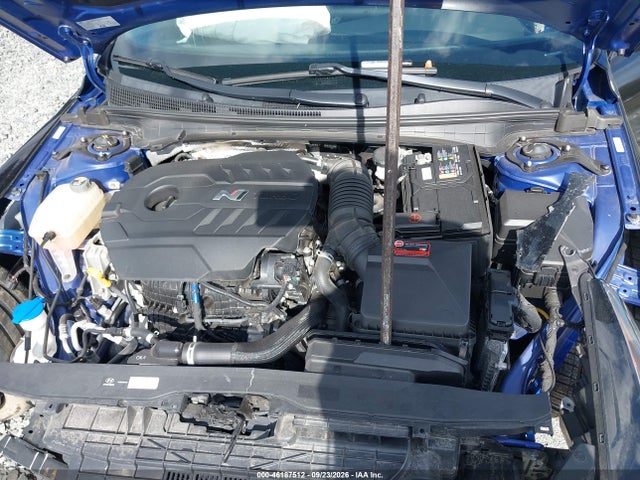 2022 Hyundai Elantra N მანქანა იყიდება აუქციონზე, vin: KMHLW4AK8NU002660, აუქციონის ნომერი: 46187512