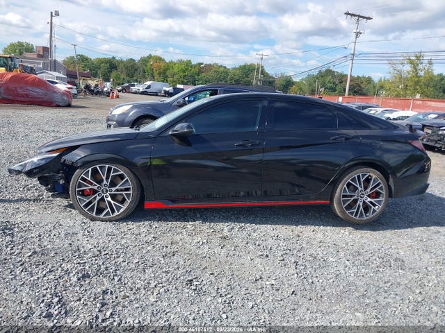 2022 Hyundai Elantra N მანქანა იყიდება აუქციონზე, vin: KMHLW4AK8NU002660, აუქციონის ნომერი: 46187512