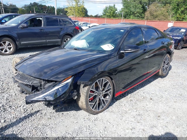 2022 Hyundai Elantra N მანქანა იყიდება აუქციონზე, vin: KMHLW4AK8NU002660, აუქციონის ნომერი: 46187512