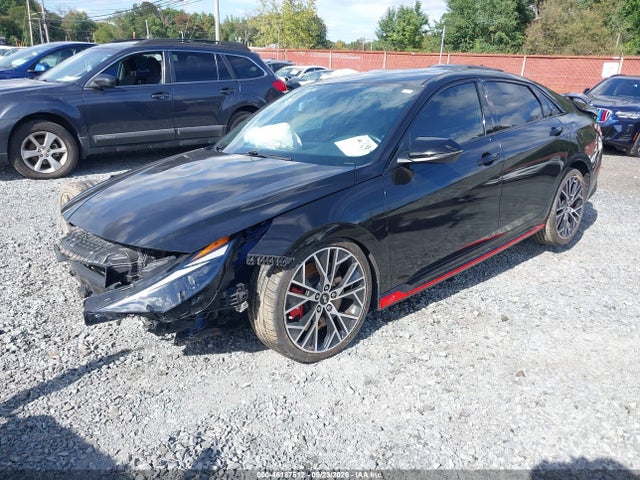 2022 Hyundai Elantra N მანქანა იყიდება აუქციონზე, vin: KMHLW4AK8NU002660, აუქციონის ნომერი: 46187512