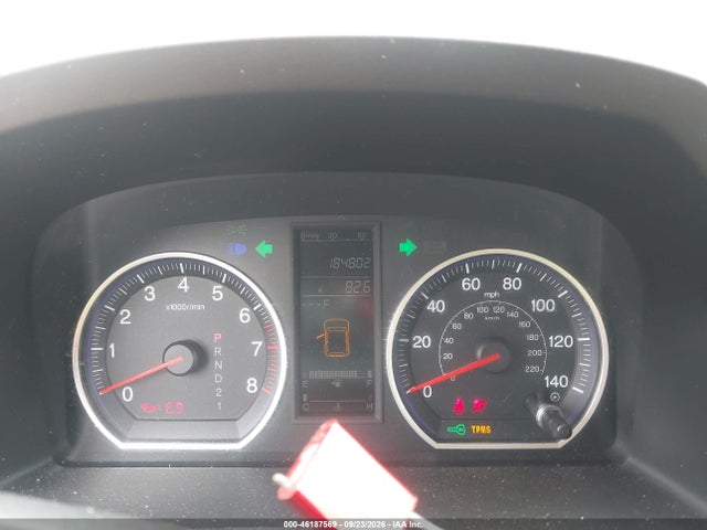 2009 Honda Cr-v Ex-l მანქანა იყიდება აუქციონზე, vin: 5J6RE48729L015591, აუქციონის ნომერი: 46187569
