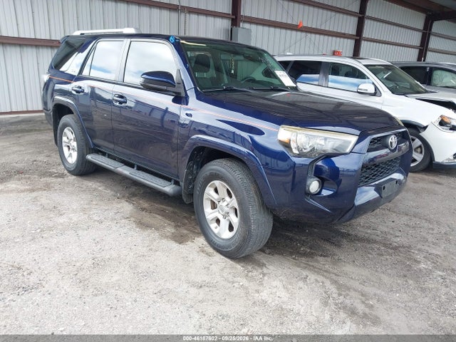 2018 Toyota 4runner Sr5 მანქანა იყიდება აუქციონზე, vin: JTEZU5JR3J5170925, აუქციონის ნომერი: 46187602