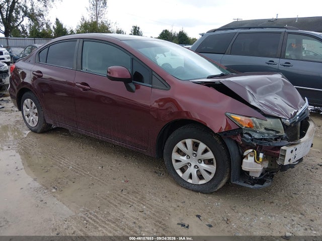 Aukcja sprzedaży 2012 Honda Civic Sdn Lx, vin: 19XFB2F59CE043816, numer aukcji: 46187653