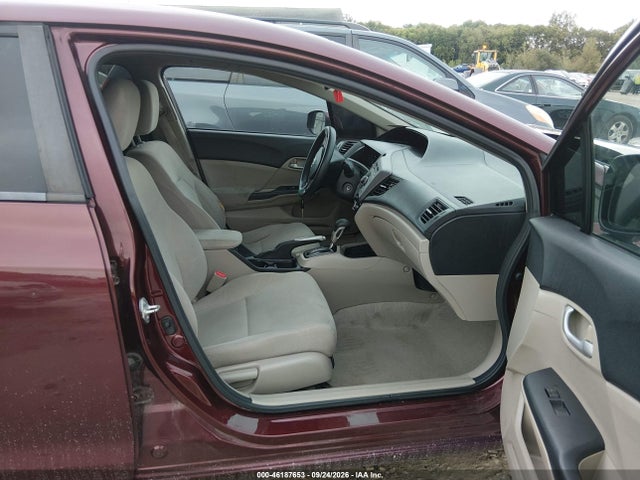Aukcja sprzedaży 2012 Honda Civic Sdn Lx, vin: 19XFB2F59CE043816, numer aukcji: 46187653