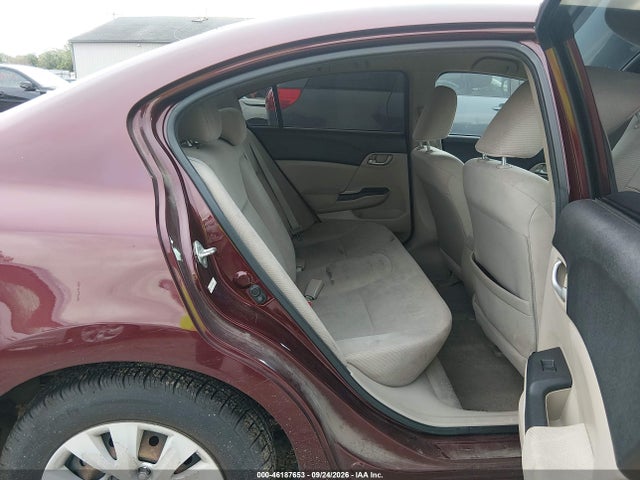 Aukcja sprzedaży 2012 Honda Civic Sdn Lx, vin: 19XFB2F59CE043816, numer aukcji: 46187653