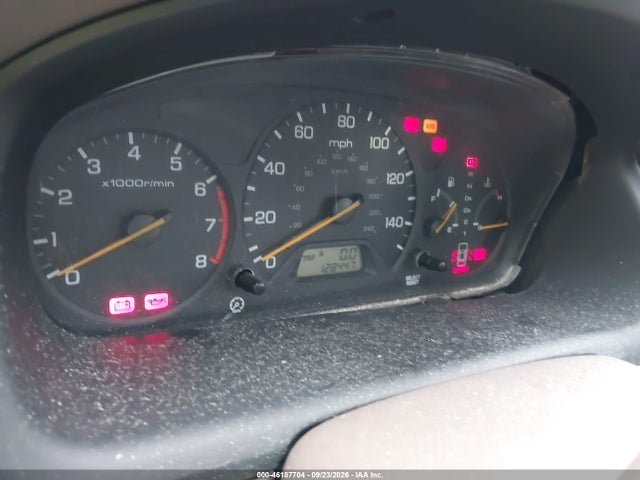 46187704 :رقم المزاد ، 1HGCG1657XA058968 vin ، 1999 Honda Accord Ex V6 مزاد بيع