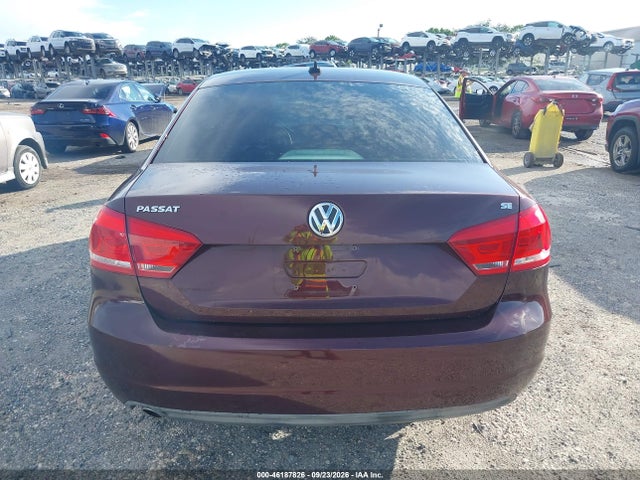 2013 Volkswagen Passat 2.5l Se მანქანა იყიდება აუქციონზე, vin: 1VWBP7A32DC136069, აუქციონის ნომერი: 46187826