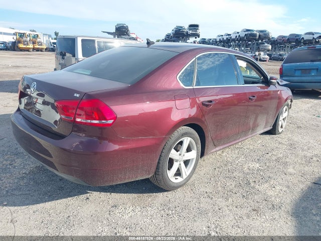 2013 Volkswagen Passat 2.5l Se მანქანა იყიდება აუქციონზე, vin: 1VWBP7A32DC136069, აუქციონის ნომერი: 46187826