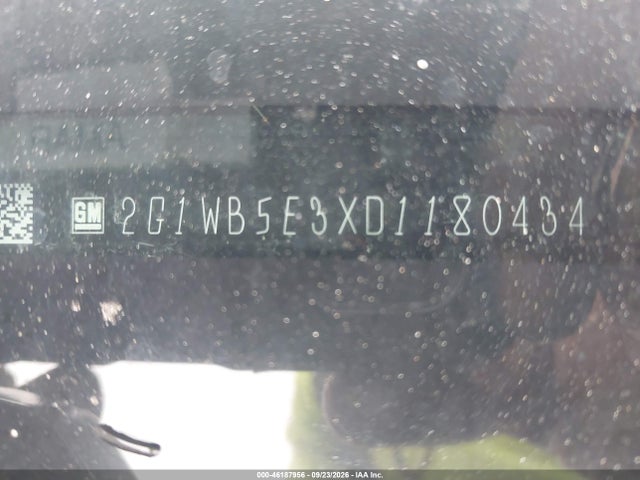 Aukcja sprzedaży 2013 Chevrolet Impala Lt, vin: 2G1WB5E3XD1180434, numer aukcji: 46187956