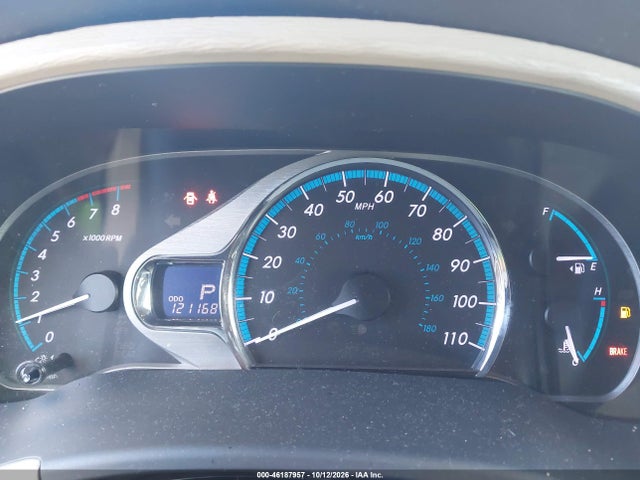 46187957 :رقم المزاد ، 5TDDK3DC6BS003938 vin ، 2011 Toyota Sienna Limited مزاد بيع