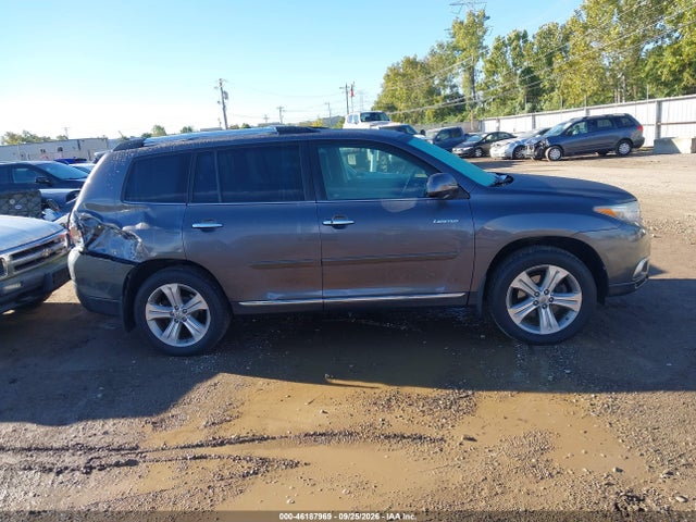 46187969 :رقم المزاد ، 5TDDK3EH1DS226577 vin ، 2013 Toyota Highlander Limited مزاد بيع
