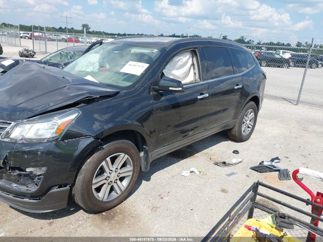 46187975 :رقم المزاد ، 1GNKRHKD0FJ290862 vin ، 2015 Chevrolet Traverse 2lt مزاد بيع