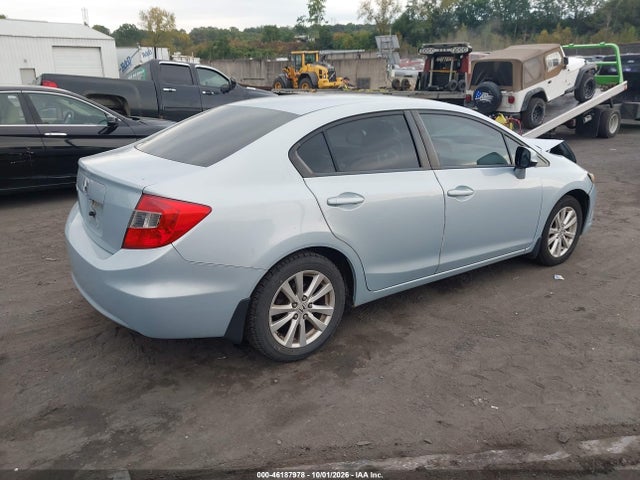 46187978 :رقم المزاد ، 19XFB2F91CE335558 vin ، 2012 Honda Civic Sdn Ex-l مزاد بيع